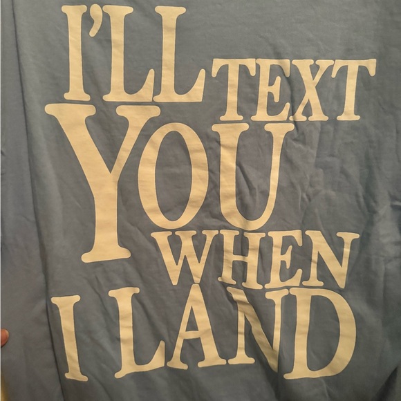 Altar’d State Women’s Blue Graphic Tee - Picture 6 of 6